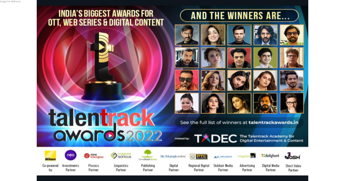 Top celebrities grace the 6th edition of Talentrack Awards